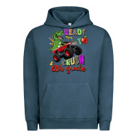 Pigment Midnight Navy ready to crush 6th grade Urban Hoodie - Zillion Design Studio
