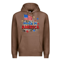 Chestnut made in america Premium Hoodie - Zillion Design Studio