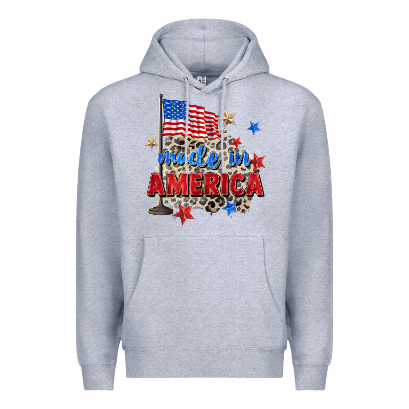 Made In America Premium Hoodie by Zillion Design Studio | Teevron