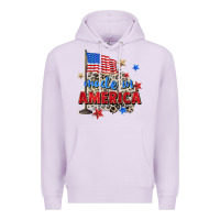Lilac made in america Premium Hoodie - Zillion Design Studio