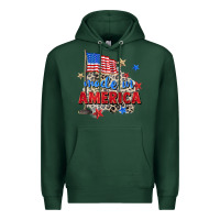 Sports Green made in america Premium Hoodie - Zillion Design Studio