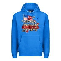 True Royal made in america Premium Hoodie - Zillion Design Studio