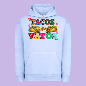 Tacos Before Vatos Urban Hoodie Designed By Cts Tumbler Store