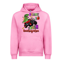 Fuchsia Pink ready to crush kindergarten Urban Hoodie - Zillion Design Studio