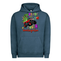 Pigment Midnight Navy ready to crush kindergarten Urban Hoodie - Zillion Design Studio