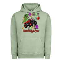 Pigment Oil Green ready to crush kindergarten Urban Hoodie - Zillion Design Studio