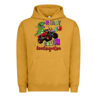 Pigment Peanut Butter ready to crush kindergarten Urban Hoodie - Zillion Design Studio