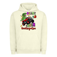 Pigment Pistachio ready to crush kindergarten Urban Hoodie - Zillion Design Studio