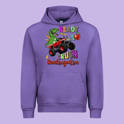 Ready To Crush Kindergarten Urban Hoodie Designed By Zillion Design Studio