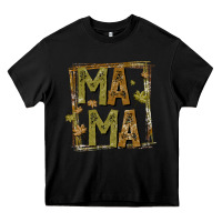 Black mama fall Heavy Core Tee - CowhideDigitalArt