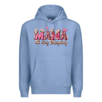 Colony Blue mama all day everyday Premium Hoodie - Zillion Design Studio