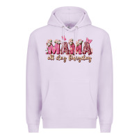 Lilac mama all day everyday Premium Hoodie - Zillion Design Studio