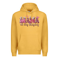Mustard mama all day everyday Premium Hoodie - Zillion Design Studio