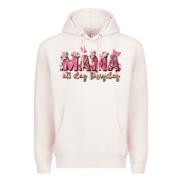 Pale Pink mama all day everyday Premium Hoodie - Zillion Design Studio