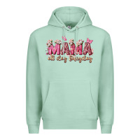 Seafoam mama all day everyday Premium Hoodie - Zillion Design Studio