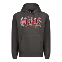 Smoke mama all day everyday Premium Hoodie - Zillion Design Studio