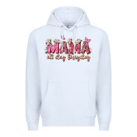 White mama all day everyday Premium Hoodie - Zillion Design Studio