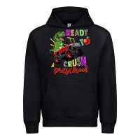 Black ready to crush preschool Urban Hoodie - Zillion Design Studio