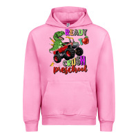 Fuchsia Pink ready to crush preschool Urban Hoodie - Zillion Design Studio