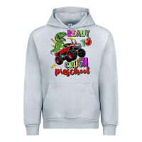 Heather Grey ready to crush preschool Urban Hoodie - Zillion Design Studio