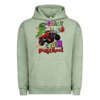 Pigment Oil Green ready to crush preschool Urban Hoodie - Zillion Design Studio