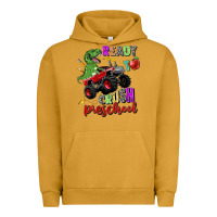 Pigment Peanut Butter ready to crush preschool Urban Hoodie - Zillion Design Studio