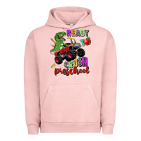 Pigment Salmon ready to crush preschool Urban Hoodie - Zillion Design Studio