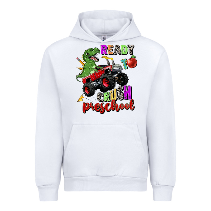 Ready To Crush Preschool Urban Hoodie by Zillion Design Studio | Teevron