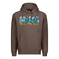 Coffee mama all day everyday Premium Hoodie - Zillion Design Studio