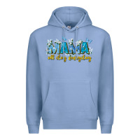 Colony Blue mama all day everyday Premium Hoodie - Zillion Design Studio
