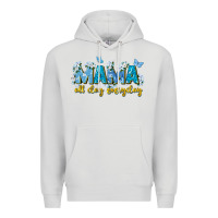 Dove Grey mama all day everyday Premium Hoodie - Zillion Design Studio