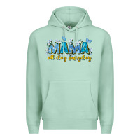 Seafoam mama all day everyday Premium Hoodie - Zillion Design Studio