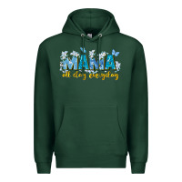 Sports Green mama all day everyday Premium Hoodie - Zillion Design Studio