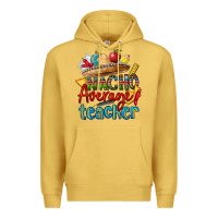 Antique Gold nacho average teacher Premium Hoodie - CTS Tumbler Store