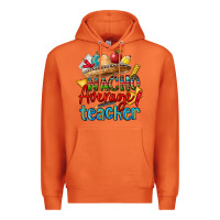 Carrot nacho average teacher Premium Hoodie - CTS Tumbler Store