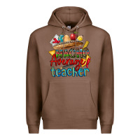 Chestnut nacho average teacher Premium Hoodie - CTS Tumbler Store