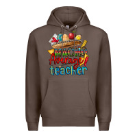 Coffee nacho average teacher Premium Hoodie - CTS Tumbler Store