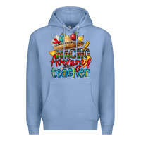 Colony Blue nacho average teacher Premium Hoodie - CTS Tumbler Store