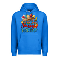 True Royal nacho average teacher Premium Hoodie - CTS Tumbler Store