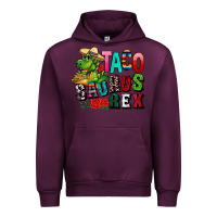 Mauve Wine taco saurus rex Urban Hoodie - CTS Tumbler Store