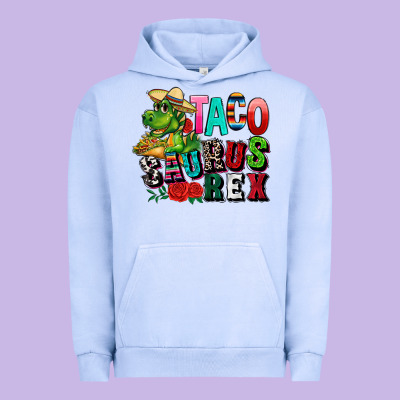 Taco Saurus Rex Urban Hoodie Designed By Cts Tumbler Store