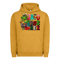 Pigment Peanut Butter taco saurus rex Urban Hoodie - CTS Tumbler Store