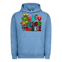 Pigment Pebble Blue taco saurus rex Urban Hoodie - CTS Tumbler Store