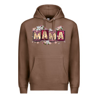 Chestnut mama with license letters Premium Hoodie - Zillion Design Studio