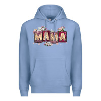 Colony Blue mama with license letters Premium Hoodie - Zillion Design Studio