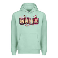 Seafoam mama with license letters Premium Hoodie - Zillion Design Studio