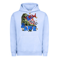 Pigment Grape Ice red white rawr Urban Hoodie - Zillion Design Studio