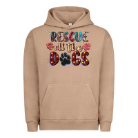Pigment Burro rescue all the dogs Urban Hoodie - Zillion Design Studio