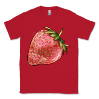 Red strawberry Classic Tee - BarkalooDesign