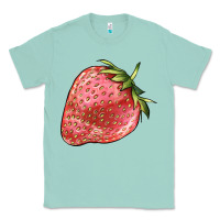 Seafoam strawberry Classic Tee - BarkalooDesign